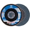 Pferd Flap Disc, 4-1/2''x7/8, Z SG POWER STEELOX, 50 Grit, T29, Conical, Zirconia 64553 - alternate 1